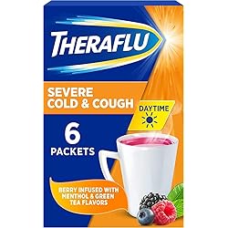 Theraflu Daytime Severe Cold & Cough, 6 Packets Pack of 2