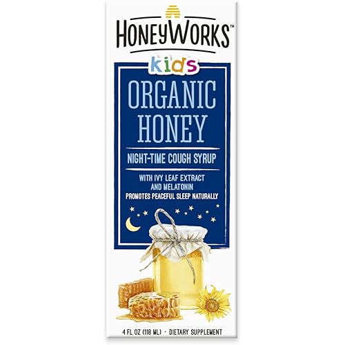Honeyworks Kid's Night Time, Blue, 4 Fluid Ounce