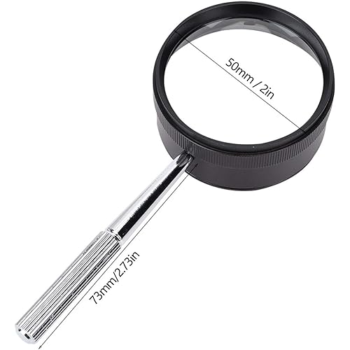 35X Portable Magnifier Magnifier High Presision Professional 35X for Reading for Identification Indoor