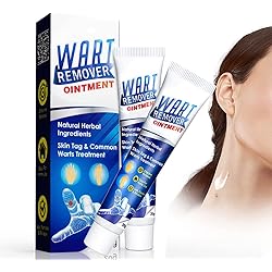 Wart Remover Cream, Skin Tag Remover, Lnstant Blemish Removal Gel, Skin Wart Removal Cream Body Warts Treatment, Quickly and Easily Effective Remove Common Skin Tag Remover 2PCS