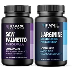Saw Palmetto and L Arginine Herbal Supplements as Potent DHT Blocker and Libido Booster for Ultimate Male Enhancement