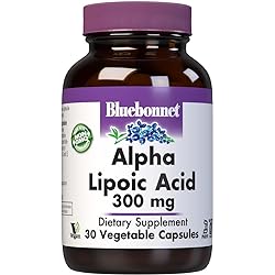 BLUEBONNET NUTRITION ALPHA LIPOIC ACID 300 mg