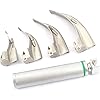 G.S Airway Intubation Deluxe Conventional Set - Set of 9 Blades Straight Curved & 2 Handles First Responder Kit