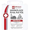 CPR Savers & First Aid Supply Home, Business, School, Restaurant, Car, Camping, Sports, and Hiking OSHA ANSI Weather Resistant First Aid Kit 50 Series