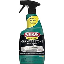 Weiman Disinfectant Granite Daily Clean & Shine, 24 Fl Oz Pack of 1