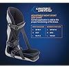 United Ortho Plantar Fasciitis Adjustable Leg Support Brace Fits Right or Left Foot for Soreness Relief, Foot Pain and Stretching, Medium, Black