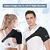 NEWGO Shoulder Ice Pack Rotator Cuff Cold Therapy, Ice Pack Wrap for Shoulder Injuries Reusable Ice Shoulder Wrap for Shoulder Pain Relief, Bursitis, Tendonitis, Recovery after Surgery