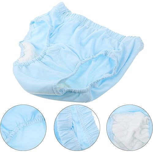 HEMOTON Reusable Adult Diaper Adult Incontinence Underwear Washable Underpants Overnight Absorbency Brief for Women Men Elderly Patients