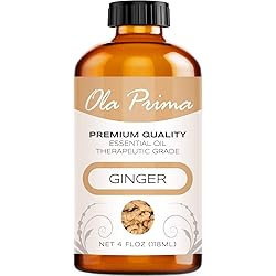 Ola Prima Oils 4oz - Ginger Essential Oil - 4 Fluid Ounces