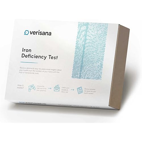 Iron Deficiency Test - Determine Your ferritin Value Easily & conveniently from Home by CLIA-Certified Lab - Verisana