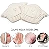 Dr. Shoesert's Heel Grips for Loose Shoes, Heel Cushion Liner for Blisters, Self-Adhesive Heel Protector Pads 2 Pairs Thick