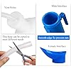 Portable Urinals for Women, OOCOME Female Urinal Spill Proof Reusable Urine Bottles Potty Pee Bottle 2000ml for Adults Elderly Car Travel Camping