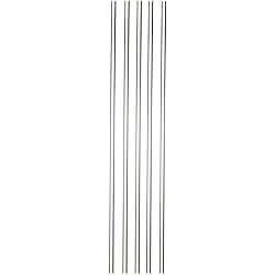Sammons Preston Reusable 18" Drinking Straws, Pack of 10 Flexible Long Straws with 316" Diameter Ideal for Drinking from Tall Bottles and Cups, Dishwasher Safe Straws for Smoothies and Thick Liquids