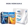 Condoms, Ultra Thin Lubricated Natural Latex, Durex Invisible Condoms, 8 Count - Ultra Sensitive, Lubricated, Transparent