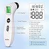 Touchless Forehead Thermometer, Digital Infrared Thermometer for Adults, Kids and Baby, Non Contact Thermometer with Fever Indicator