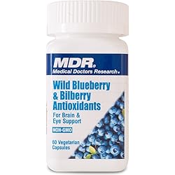 Wild Blueberry & Bilberry Antioxidants, 60 CT