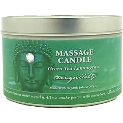 8 oz Buddhalicious Moisturizing Candle for Massage Tranquility