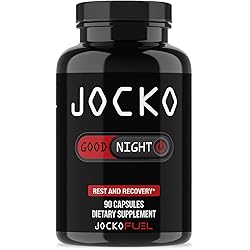 Good Night Sleep Aid - Rest and Recovery Supplement, Magnesium, Lavender, Valerian Root - 30 Servings - Jocko Fuel