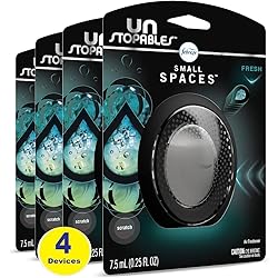 Febreze Small Spaces, Plug in Air Freshener Alternative for Home, Berry & Bramble, Odor Eliminator for Strong Odor 4 Count