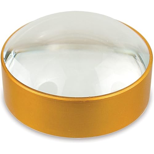 Dome Magnifier with Aluminum Frame - 5X 75mm