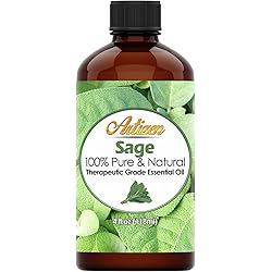 Artizen 4oz Oils - Sage Essential Oil - 4 Fluid Ounces