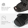 BraceAbility Short Broken Toe Boot - Walker for Fracture Recovery, Protection and Healing after Foot or Ankle Injuries Small