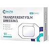 Conkote Transparent Film Dressing 2.3" x 2.7", Waterproof and Super Thin, 50 Dressings