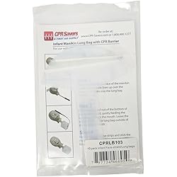 Infant Face Shield Lung Bags, 10 Pack