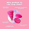 Intimina Lily Cup One – The Collapsible Menstrual Cup for Beginners, Teen Menstrual Cup, First Time User