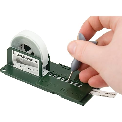 TapeQueen Ready-to-Go Braille Slate-Tape-Stylus