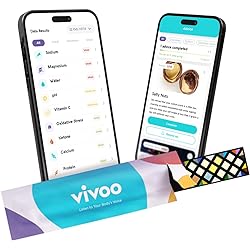 Vivoo | The #1 Urine Test Strips & Keto Strips with App | Advanced Home Tracking for Nutrition, Keto, Water, pH, and More | 1 Month 4 Tests