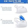 Urinals for Men, 2000ml Urine Bottle for Men, Male Portable Pee Bottle, Spill Proof Men's Potty Portable Urinal, 45.2 Long Tube with Lid for Camping Car Travel Bed Emergency Urination Device