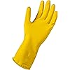Soft Scrub Yellow Reusable Latex Household Glove X-Large 2 Pair