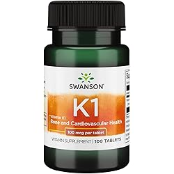 Swanson Vitamin K-1 100 mcg 100 Tabs