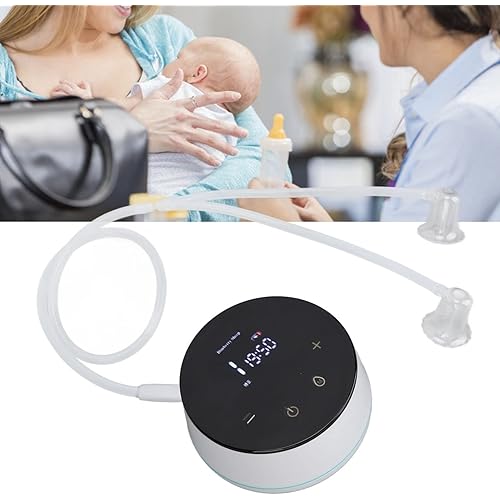 Rechargeable Nipple Puller, LED Display Electric Nipple Corrector USB Adjustable Low Noise for Women for Nipple Correction
