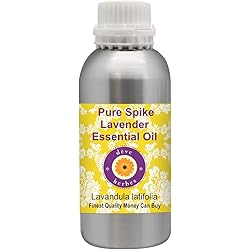 Deve Herbes Pure Spike Lavender Essential Oil Lavandula latifolia Natural Therapeutic Grade Steam Distilled 1250ml 42 oz