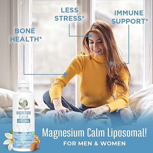 Functional Mushroom Liposomal & Liquid Zinc Liposomal Bundle by MaryRuth’s |Stress Relief Supplement | Immune Support Supplement with Enhanced Absorption for Men and Women