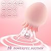 Lighthouse Jellyfish Clitori-s Stimulator-10 Intensities to Switch Through Provide Feelings of Suction and Pulsations