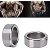 FST Stainless Steel Cock Ring Male Delaying Ejaculation Penis Ring, 1.18'&#39