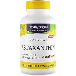 Healthy Origins Astaxanthin AstaPure 4 mg, 150 Softgels