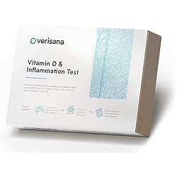 Vitamin D & Inflammation Test – Determine Your Vitamin D & CRP Level Easily at Home – Verisana Lab