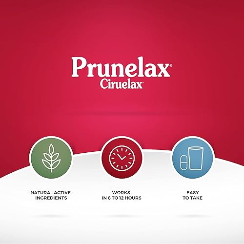 Prunelax Ciruelax Natural Laxative Regular for Occasional Constipation, 24 Tablets