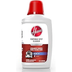 Hoover Oxy Premixed Spot Cleaner Solution, Stain Remover and Odor Neutralizer for Pets, Carpet Cleaning Shampoo, 32oz Formula, AH30941, 32 Fl Oz Pack of 1, White