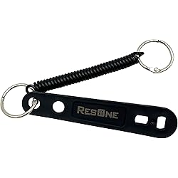 ResOne Hardened Plastic Oxygen Cylinder E Wrench wBungee Cord #CW-140-1