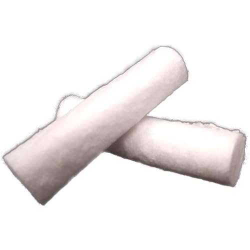Dental Cotton Gauze Rolls [Pack of 100] for Mouth and Nosebleeds - #2 Medium 1.5" Non-Sterile 100% High Absorbent Cotton 100 Count