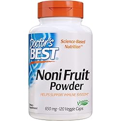 Doctor's Best Noni Concentrate 650 mg, 120 Veggie Caps
