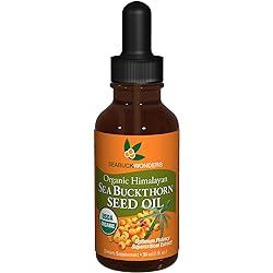Sea Buckthorn Seed Oil -100% Certified Organic, 1-Ounce