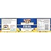 Barlean's Fresh Catch Fish Oil Supplement Softgels with EPA DHA Omega 3 - Orange Flavor - Ultra-Purified, Pharmaceutical Grade, Non-GMO, Gluten Free -100 Count