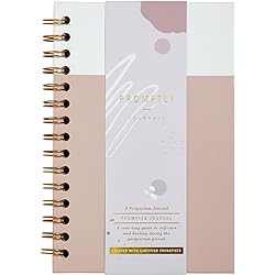 Promptly Journals, A Postpartum Journal Powdered Lilac - Post Partum Recovery Journal For Women, Gift for New Mom, Guided Journal for Her