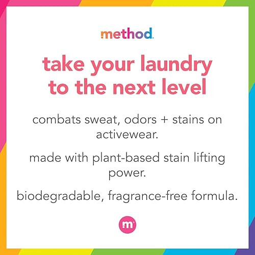 Method Laundry Booster, Sport, 28.2 ounces, 2 pack, Packaging May Vary